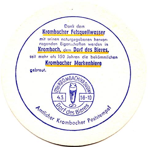 kreuztal si-nw krom am liebsten 9b (rund215-poststempel-blaugelb)